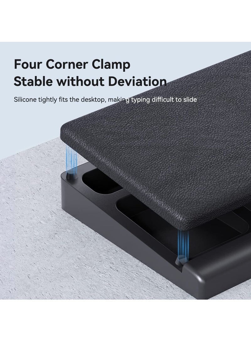 Ergonomic Memory Foam Keyboard Wrist Rest with Storage Case, Anti-Slip Base for Office and Home Use - Image 4