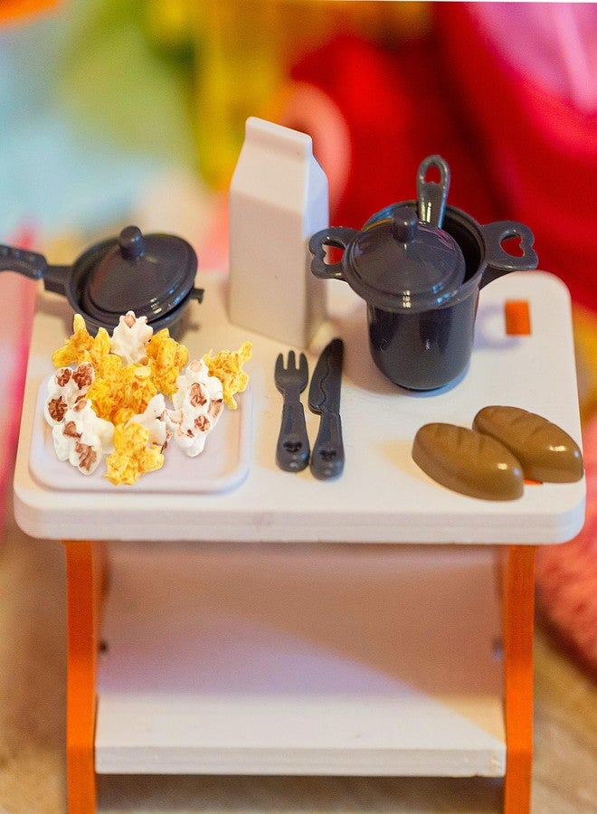 Waydress 150 Pcs Miniature Fake Popcorn Artificial Simulation Popcorn Charms Models Resin Food Props Pendant for DIY Earring Bracelet Necklace Party Photo Dollhouse Kitchen Halloween Decoration - Image 4