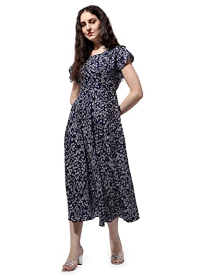 OOMPH! Crepe Maxi Dress for Women - Image 1