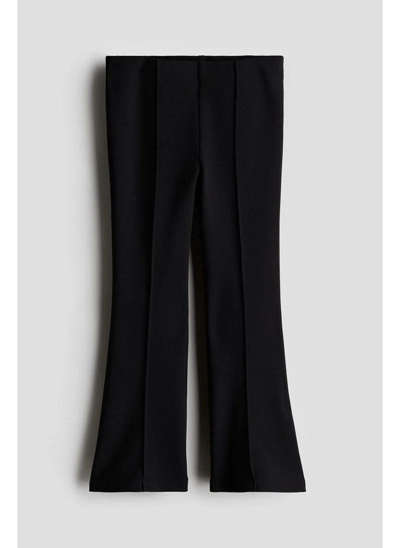 H&M Flared Ponte di Roma leggings