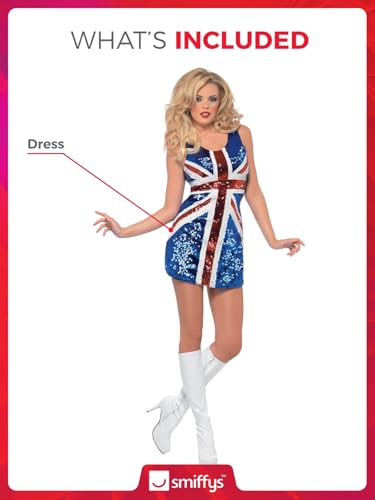 Smiffys Fever All that Glitters Rule Britannia Costume - Image 2