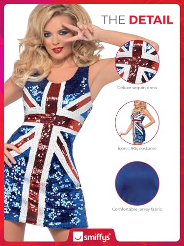 Smiffys Fever All that Glitters Rule Britannia Costume - Image 3