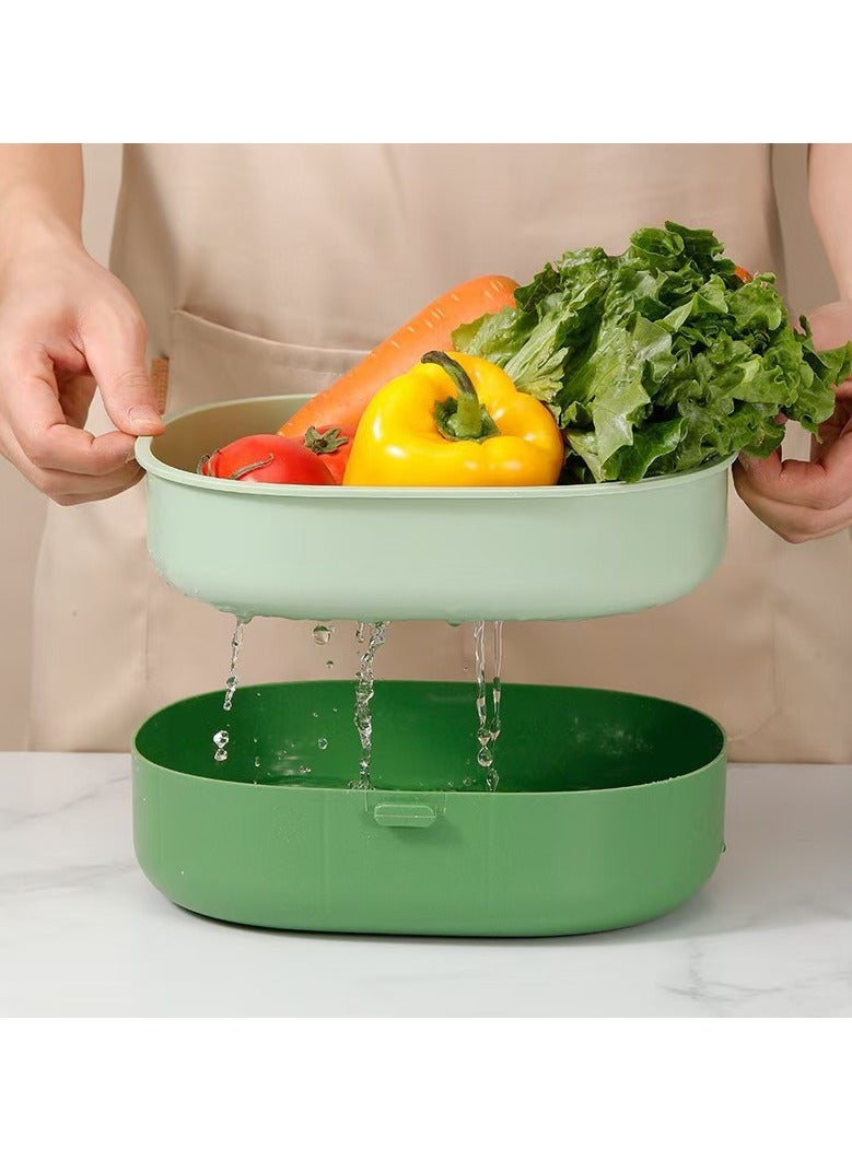 general Multifunctional Stainless Steel Vegetable Cutter Grater Slicer Mash Drainer Kitchen Tool for Vegetables and Fruits Cutting Machine - Image 3