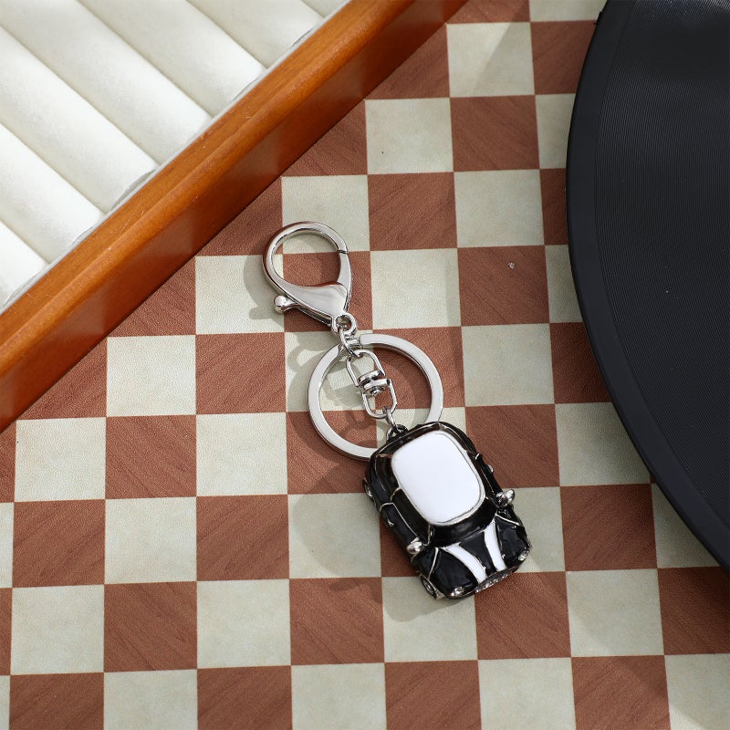 Mini Car Keychains Adorable Keychains Holder Decorative Bag Pendants - Image 3