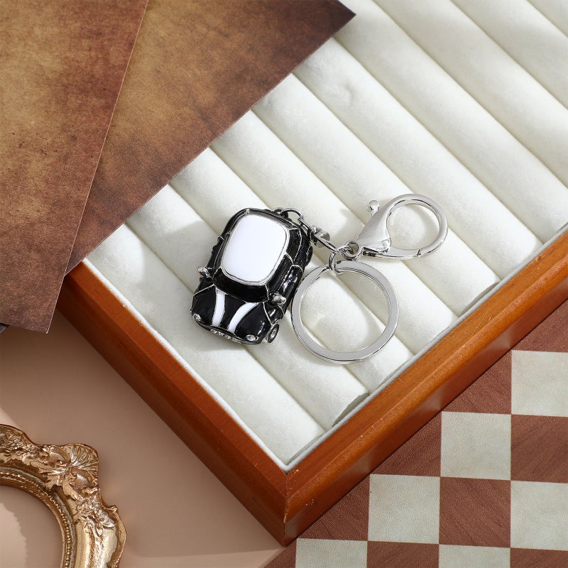 Mini Car Keychains Adorable Keychains Holder Decorative Bag Pendants - Image 4