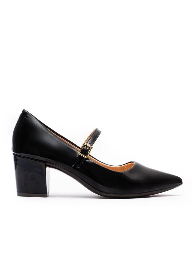 FYOR Glossy Buckle Strap Heel BLG 004