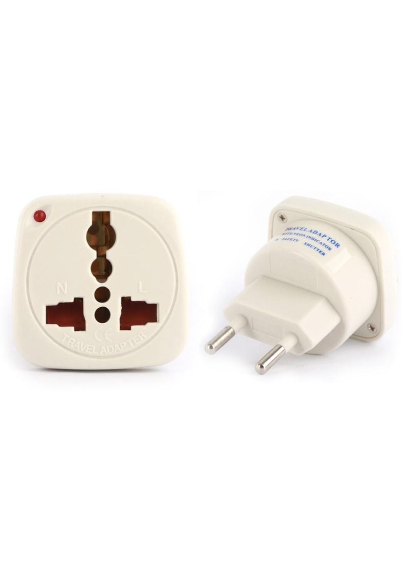 Vitacelli Terminator Travel Adaptor 2RP To Universal TL 12  - Image 1
