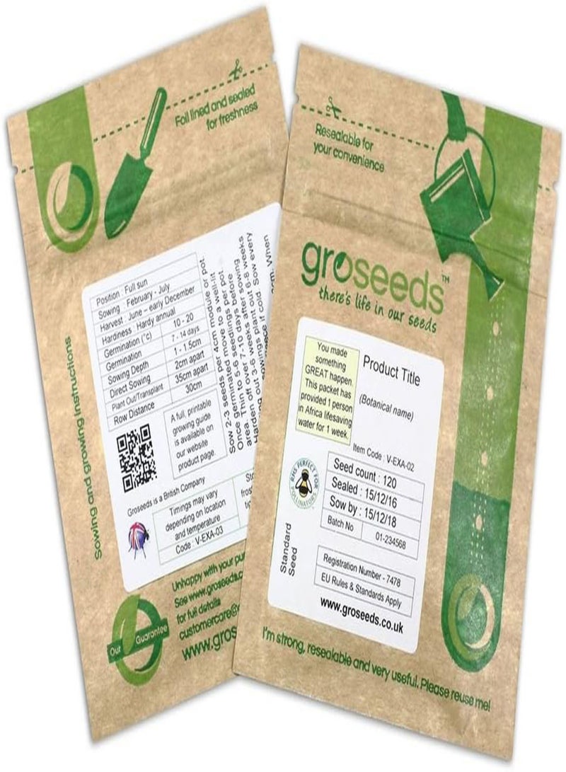 GGOOT seeds   Vegetable seeds, Brussels Sprouts   Evesham Special, V BRS 03, 400 seeds Minimum Per Packet. - Image 4