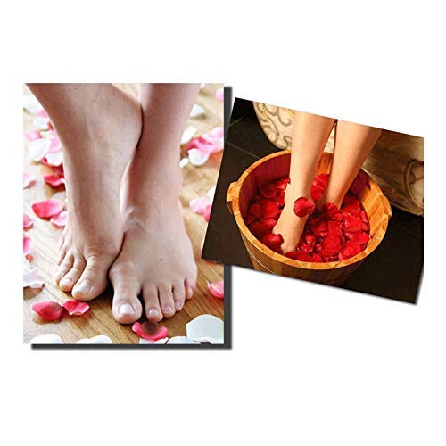 CUVLY® 4 in 1 Foot Pedicure Brush, foot Cleaner Tool Scrubber Pedicure (Multicolor)(Cleanse, Scrub, File And Buff) Pedicure Tool Pedicure Brush For Feet Foot Scrubber - Image 3