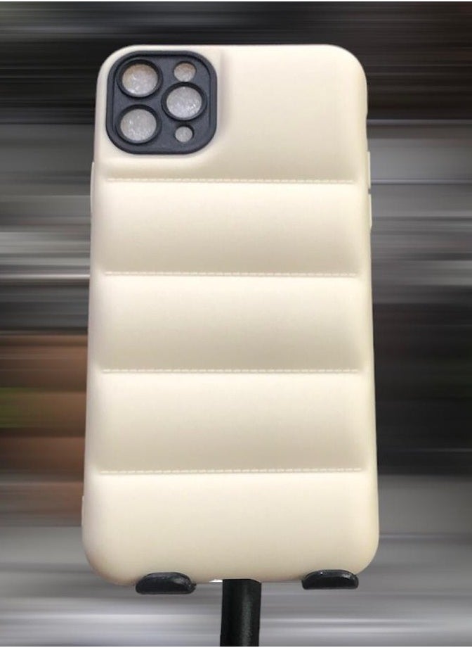 Generic iPhone 11 Pro max Puffer Silicone Case Back Cover 