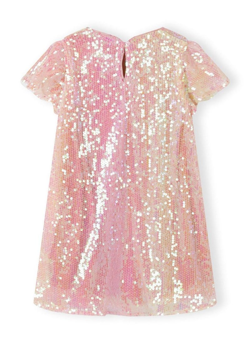 MINOTI Sequin A-Line Dress  - Image 2