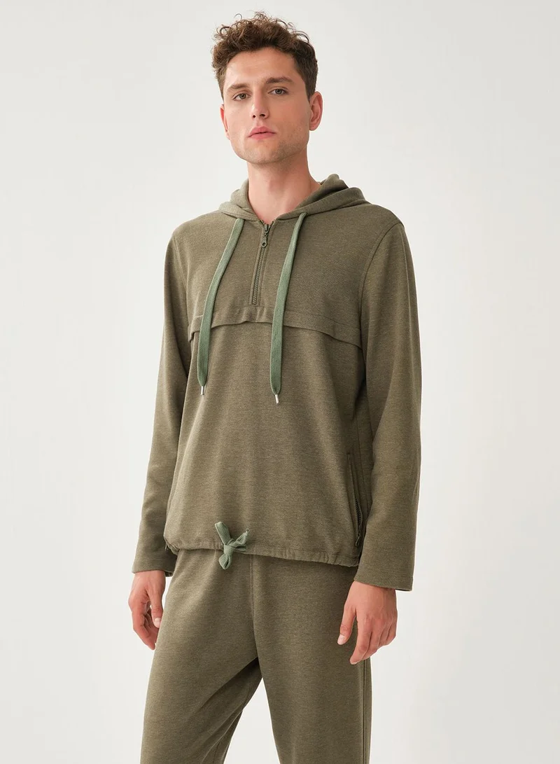 dagi Essential Half Zip Hoodie