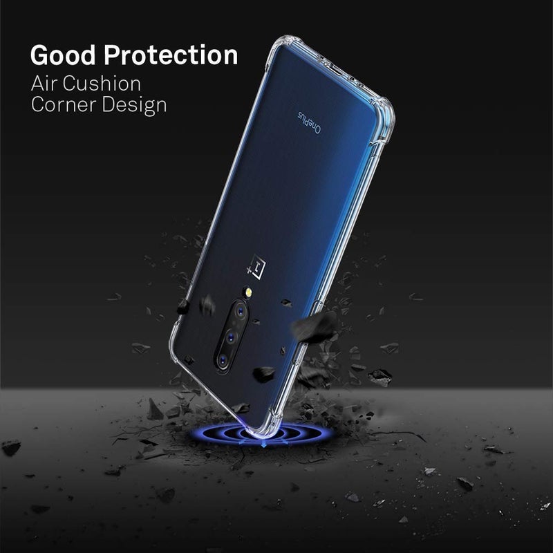 Realcase OnePlus 7 Back Cover Case | Transparent Clear TPU Soft Silicone Back Cover Case for Oneplus 7 Pro (Clear) - Image 3