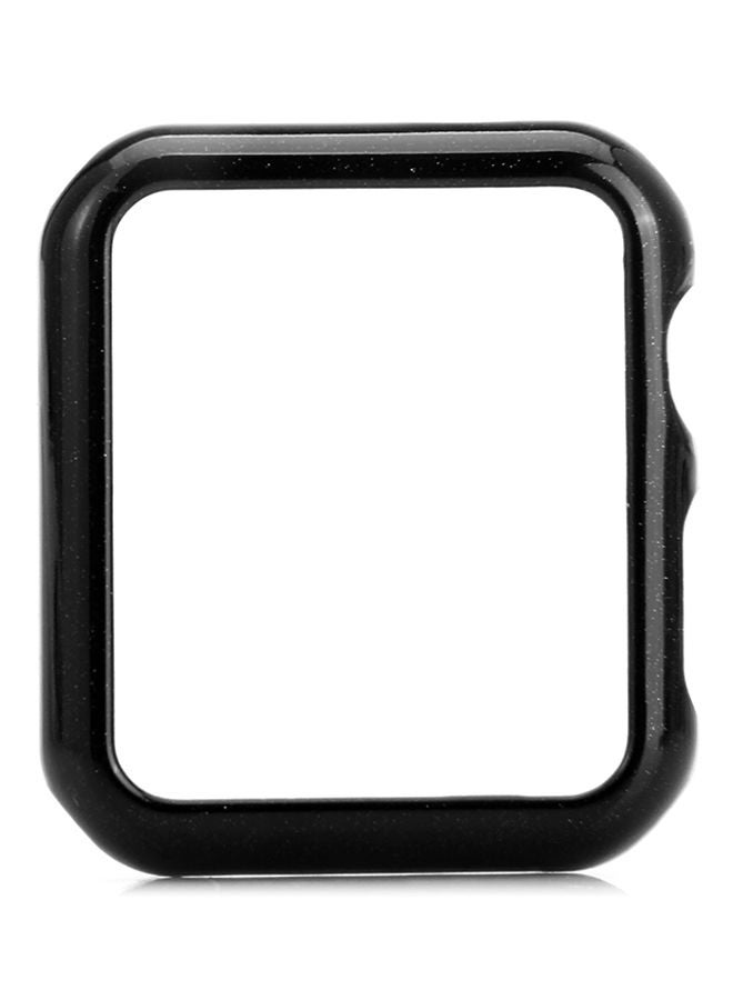 NIBEMINENT Protective Case Cover For Apple Watch Series 3 38 mm Black 