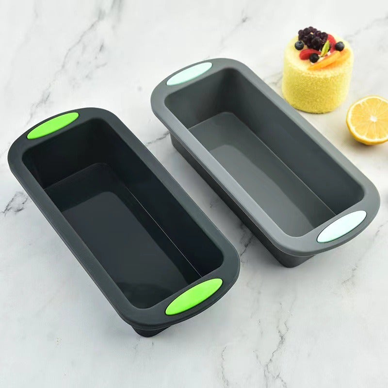 Marna Thick Toast Bread Two-Tone Toast Cake Silicone Mold - Rectangular - Image 4