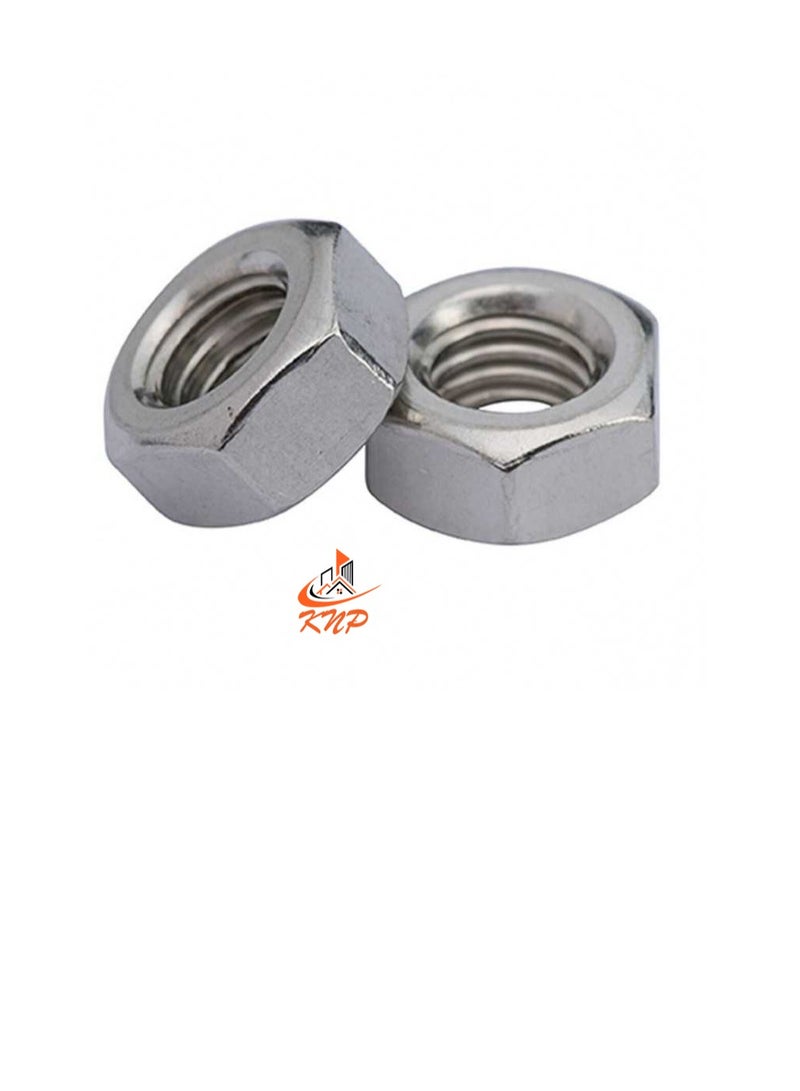KNP Hex Nut M8 GI - Pack of 10pcs - Image 3