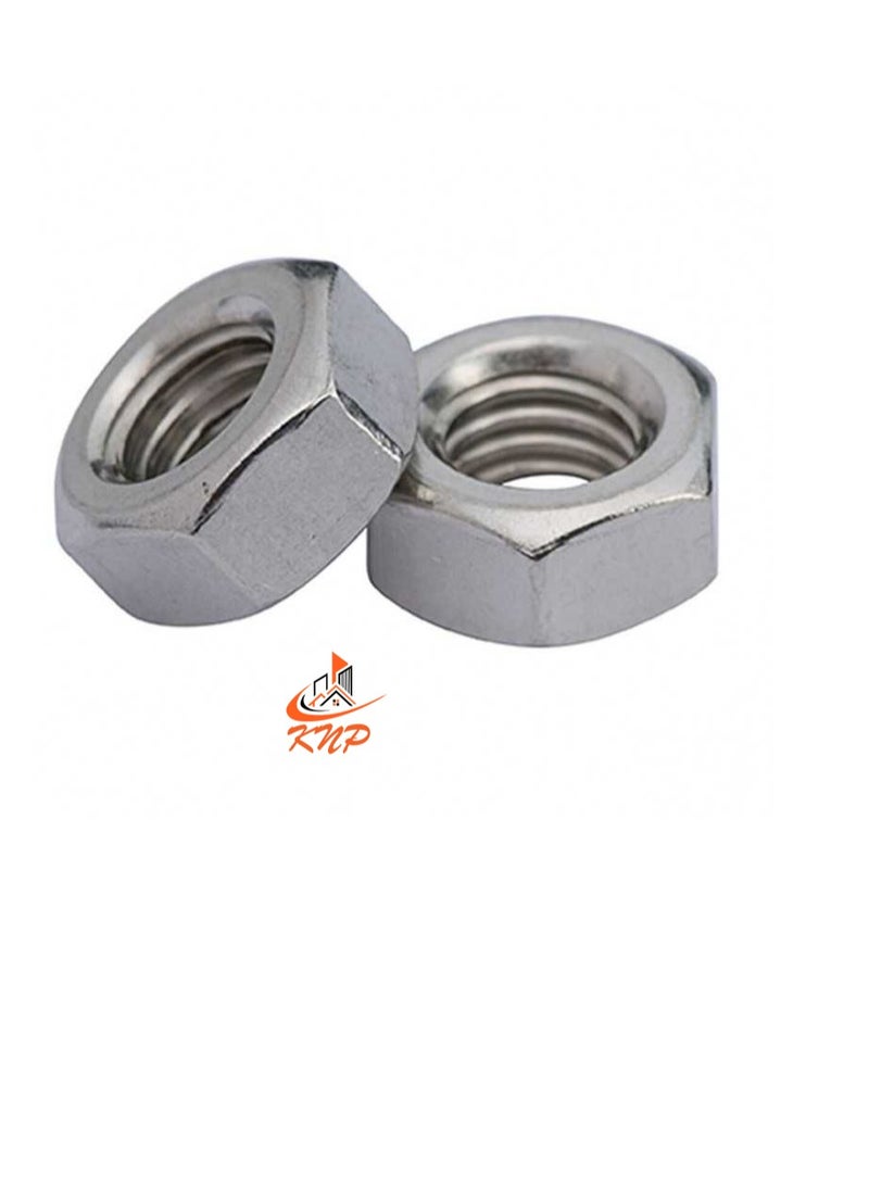 KNP Hex Nut M8 GI - Pack of 10pcs - Image 1