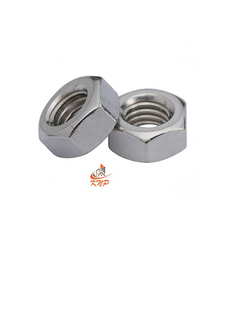 KNP Hex Nut M8 GI - Pack of 10pcs - Image 2