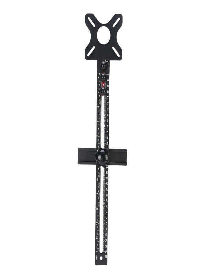 Router Milling Groove Bracket Aluminum Alloy Multi Functional Router Circle Cutting Guide for Woodworking - Image 5