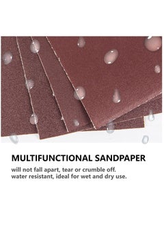 SYOSI Sandpaper Roll 180 Grit Sanding Paper Durable Cloth Back Dry Wet Sand Paper 4.5 Inch Wide Brown Fused Alumina Abrasive Paper for Wood Drywall Metal Resin Polishing Grinding Automotive Sanding  - Image 5