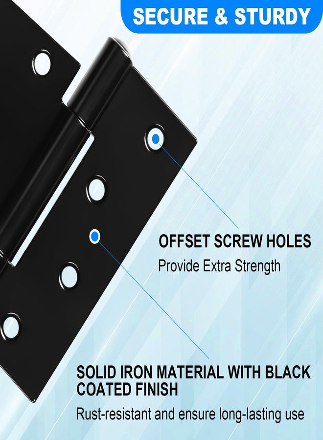 Inchoco Heavy Duty Gate Hinges 3.5 inch (3.5"-4 Pack) - Image 3