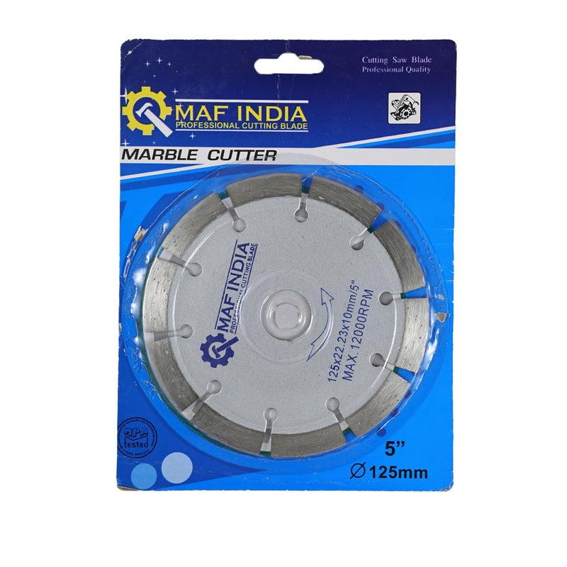 MAF PRO 5 Inch/ 125mm Marble Cutting Blade – Sharp Cutter for Granite & Marble, 125mm Diameter, 22mm Bore Size (Pack of 1) - Image 3