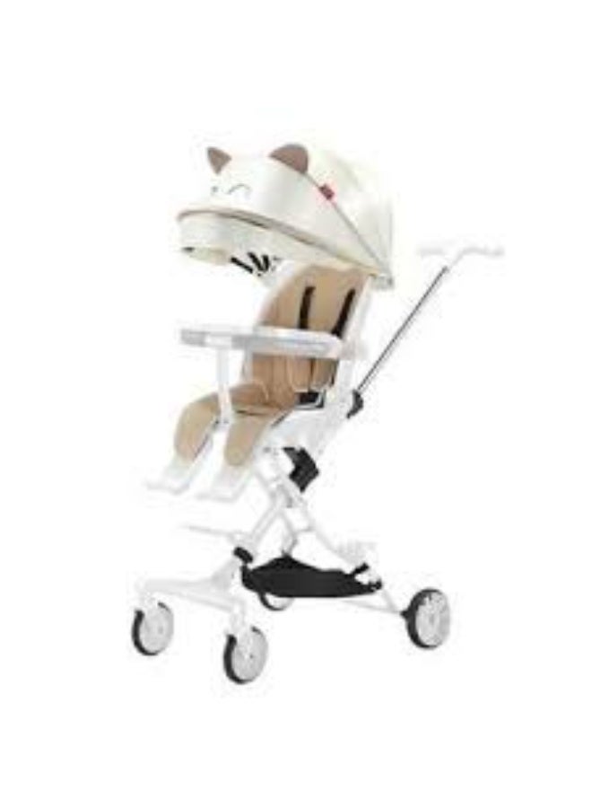 Travel Stroller for Airplane- Portable Compact Airport Stroller - Small Stroller for Toddler Travel - Image 1