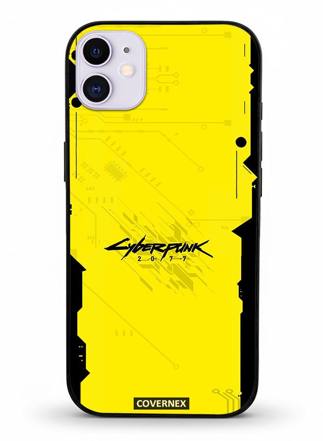 Covernex Apple iPhone 11 Protective Case Cover Printed Featuring Cyberpunk 2077 - Image 2