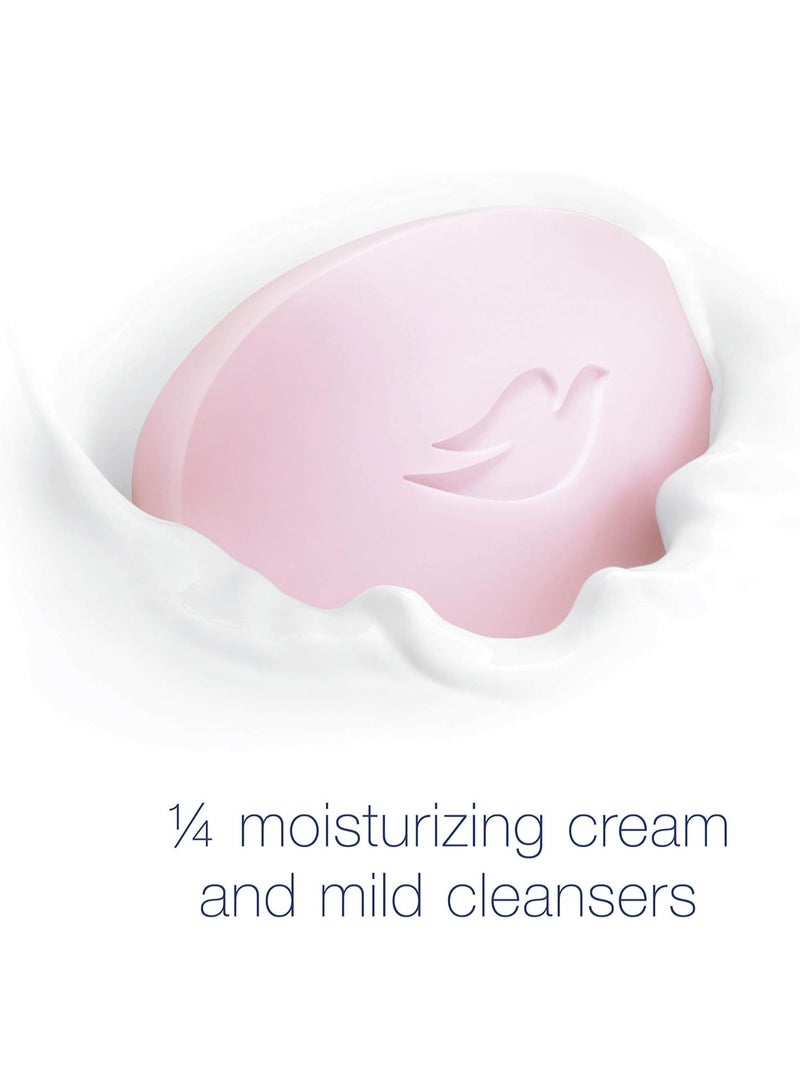 Dove Beauty Bar For Softer Skin Pink More Moisturizing Than Bar Soap 3.75 oz 20 Bars - Image 5