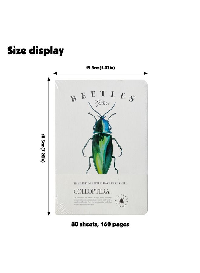 XIANGYU 5-Piece Beetles Cover Diary Notebooks Journal Notebook For Students - Image 5