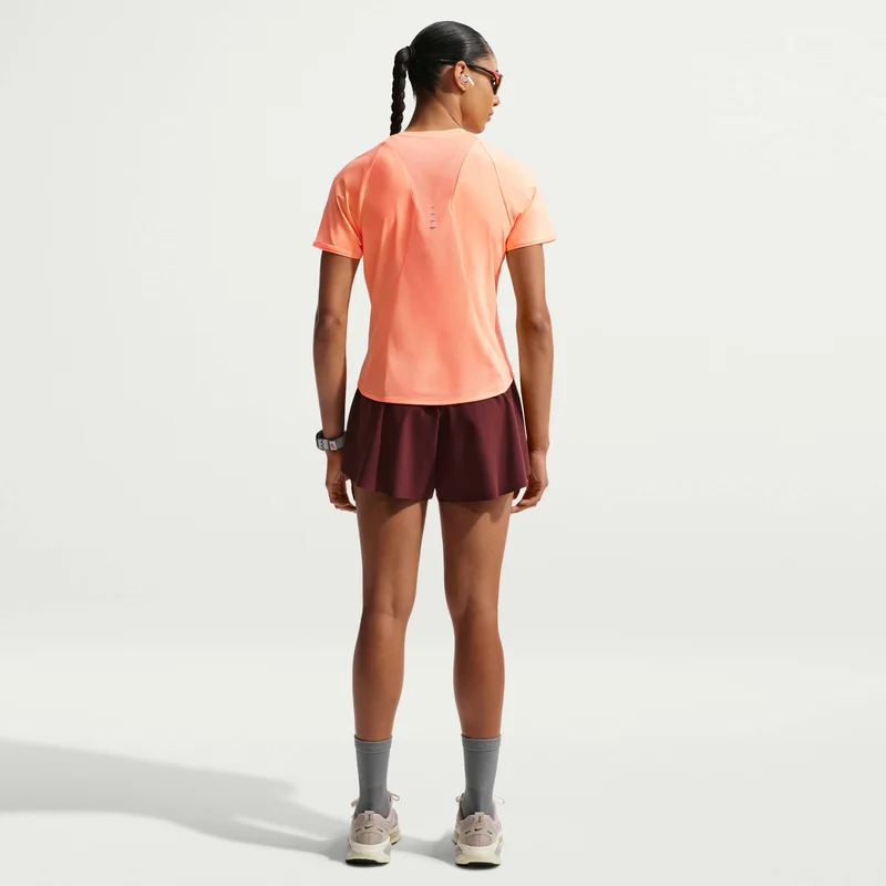 Nike Orange Women's Swift Dri-FIT Running Top for Women | Best Price UAE
