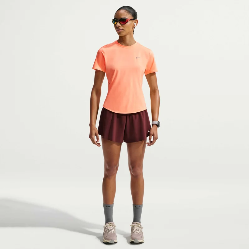 Nike Orange Women's Swift Dri-FIT Running Top for Women | Best Price UAE