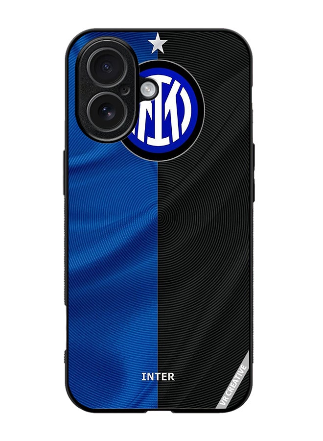 Protective Case Cover For Apple iPhone 17 Inter Milan Logo Design Multicolour
