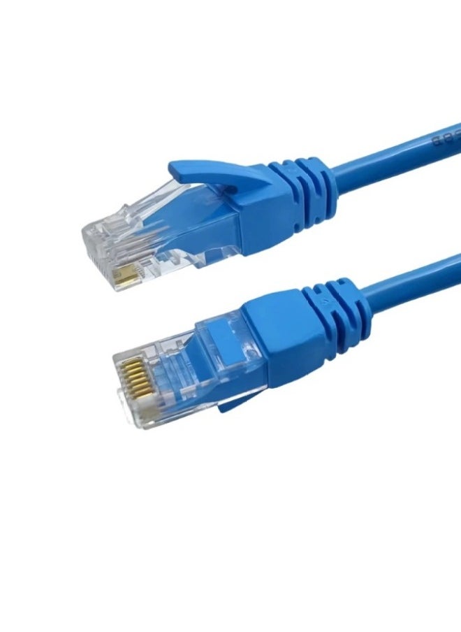 Generic Router Network Cable Cat6 Category 6 Unshielded Network Cable Network Jumper Household Outdoor Computer Broadband Twisted Pair-Color:Blue-Line Length:2 M  - Image 4