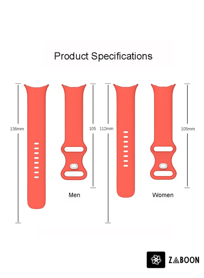 Zaboon Google Pixel Watch Single Color Silicone Watch Band Man - Image 4