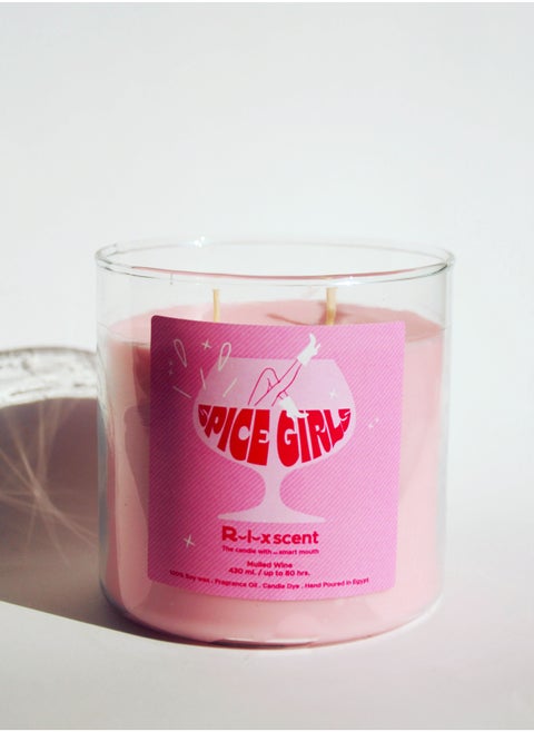 Spice Girls cotton Jumbo candle