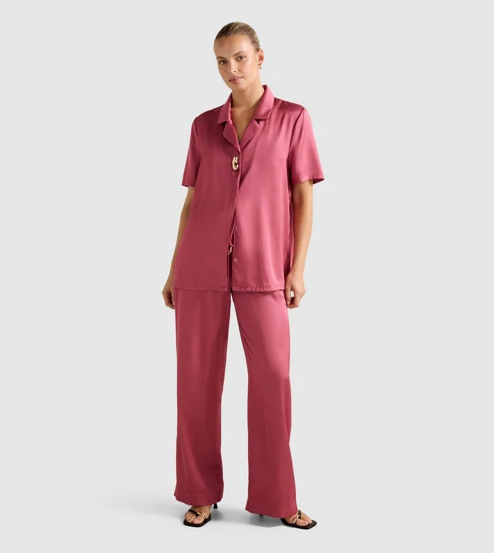 forever new  CARRIE Short Sleeves Oversized Shirt for Women | Best Price UAE