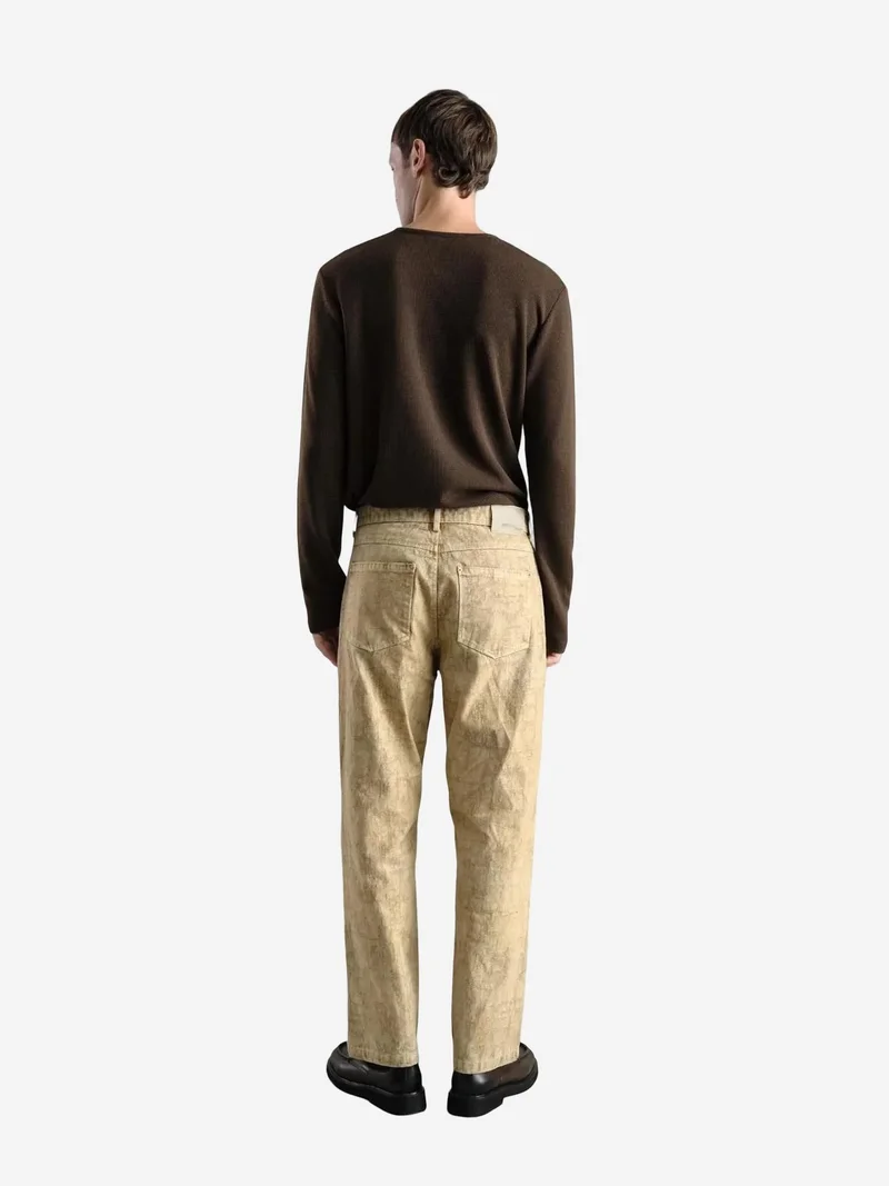 Giesto GIESTO Button Collar Long Sleeve T-Shirt