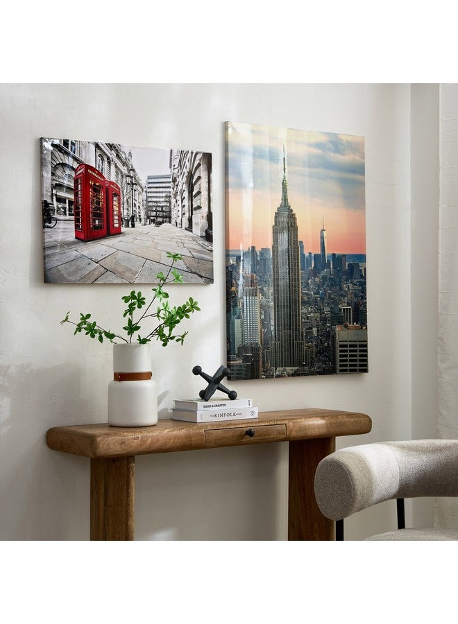 Home Box Nairobi Calling Booth Hand Painted Gloss Wall Art 70 X 1.8 X 50 Cm - Image 4