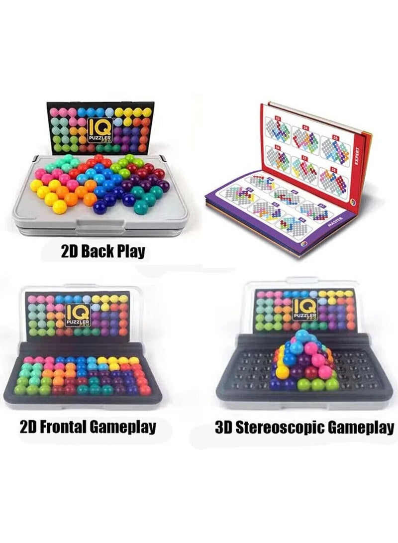 Classic IQ Pro Brain Teaser Logical Brain Teaser Intelligent Games Cognitive Ability Building Fun Toys Gifts New - Image 1