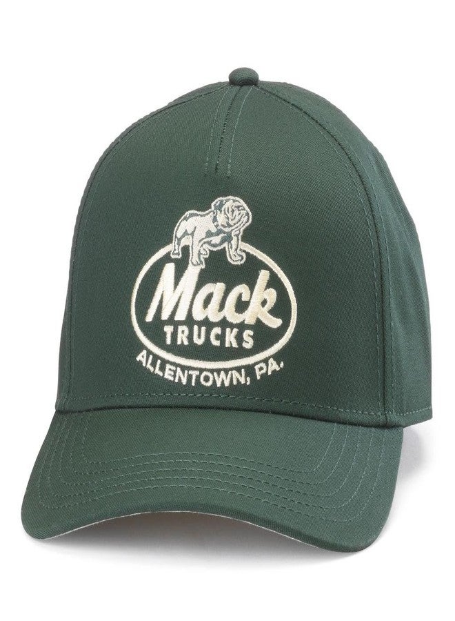 AMERICAN NEEDLE Unisex Mack Trucks Allentown PA Valin Adjustable Snapback Baseball Hat (25004A-MACKT-DGRN) - Image 1