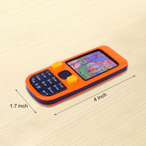 Winbar Handheld Water Game 16 Pack Colorful Handheld Phone Game Water Ring Toss Goodie Bags Stuffers Return Gifts for Kids Birthday Classroom Prize Box Back to School Gift - Image 5