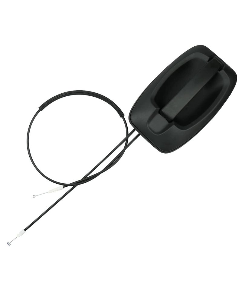 YIGUCS Sliding Door Handle with Cable Fits for Promaster 1500 2500 3500 for 2014-2018 Right Passenger Side Replaces 5RK14JXWAB Black - Image 1