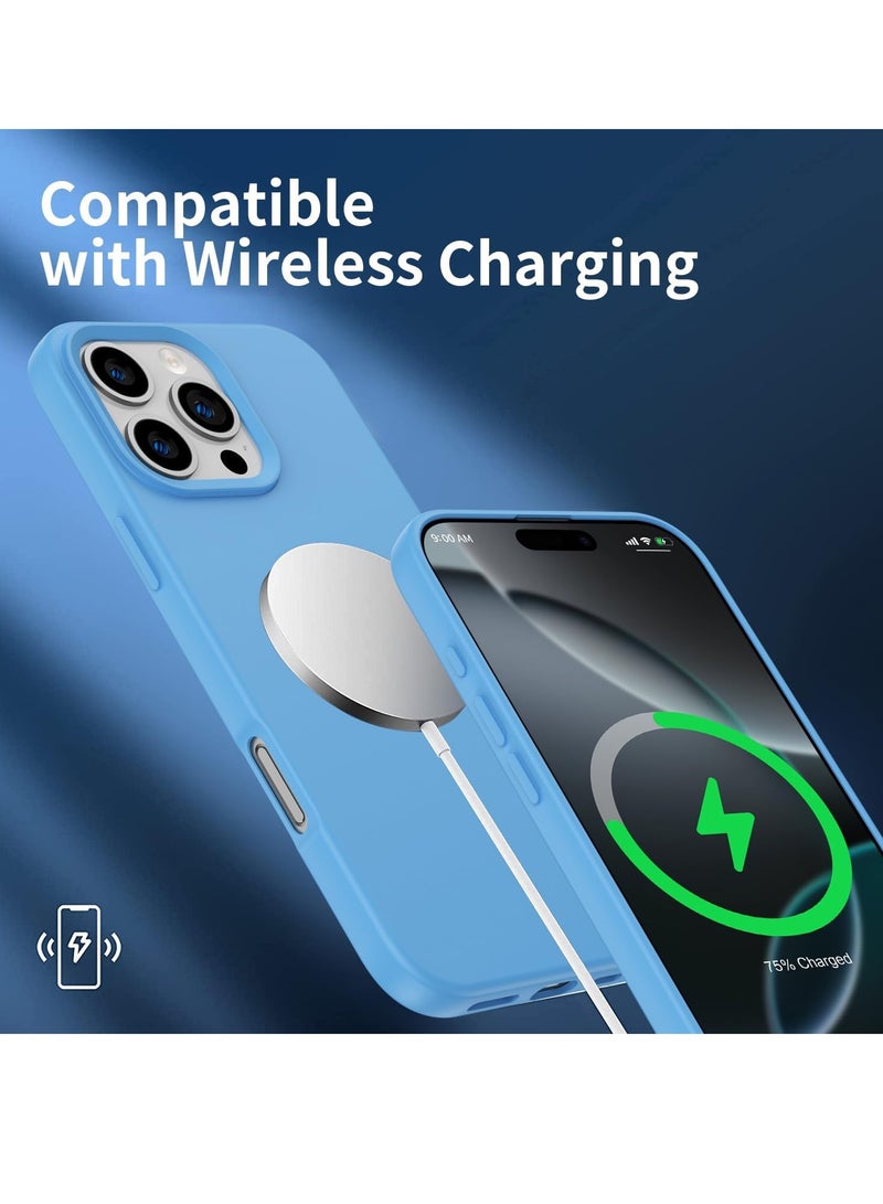 MIGOFAST Designed for iPhone 16 Pro Case Silicone Ultra Slim Shockproof Phone Case with Soft Anti-Scratch Microfiber Lining Enhanced Camera Protection Phone Case for 16 Pro - Image 3