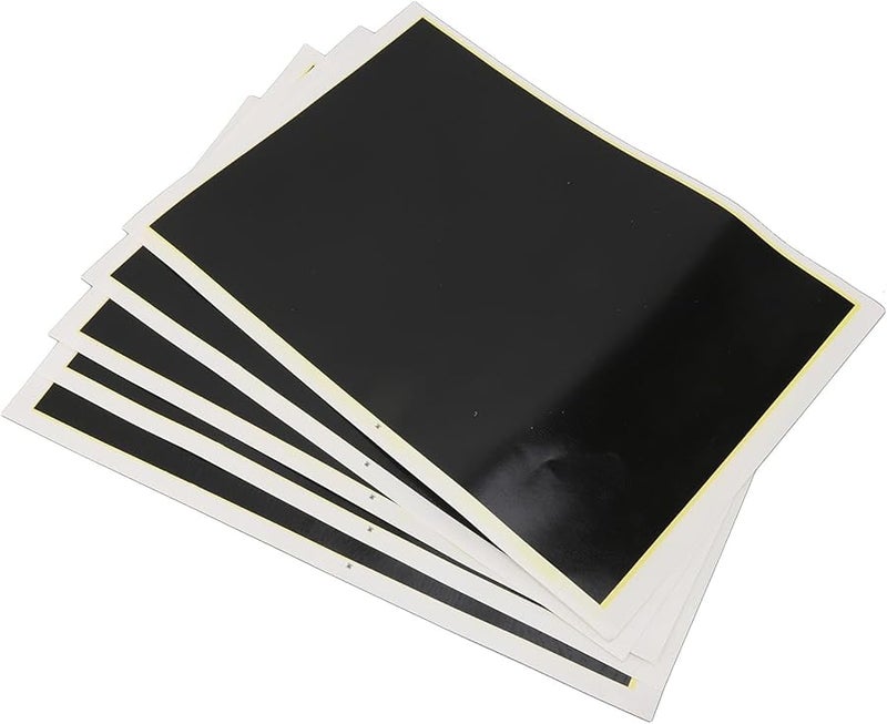 Cryfokt DIY Engraving Paper Set Black Color for Metal Ceramic Glass Marking - Image 1