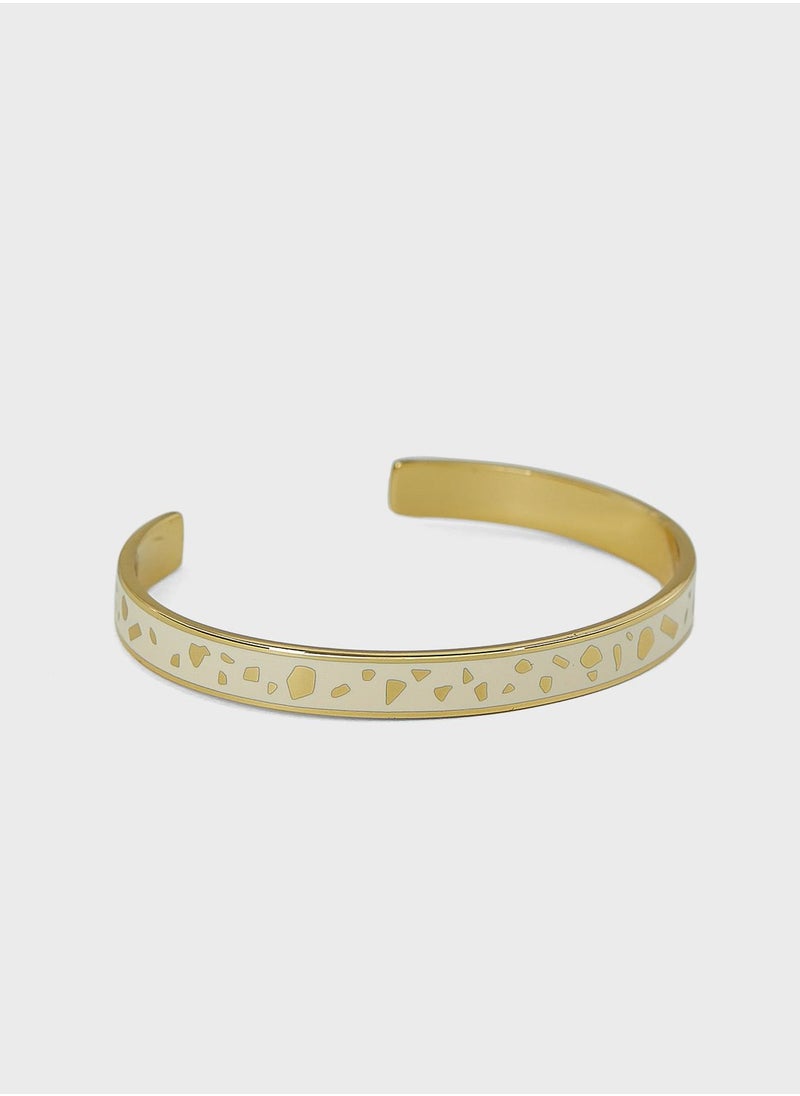 Bangle up Enamel Adjustable Cuff  - Image 1