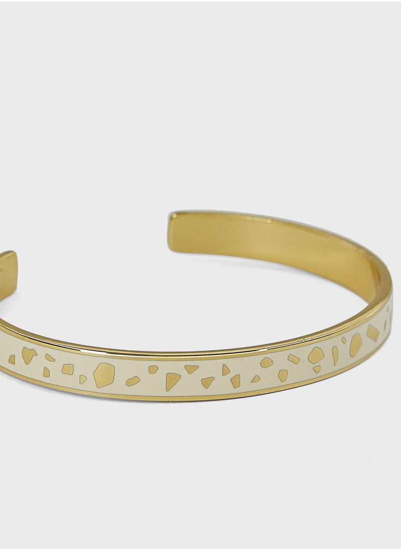 Bangle up Enamel Adjustable Cuff  - Image 3