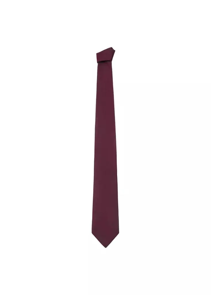 Mango Man  Plain Silk Tie for Men | Best Price UAE