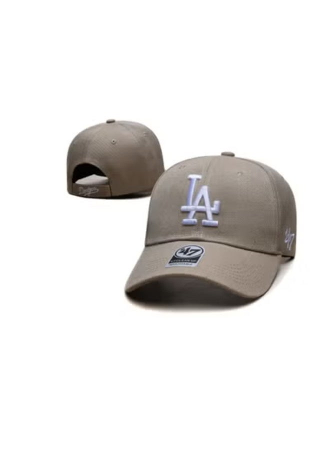 47 Brand Los Angeles Dodgers Beige Adjustable Cap