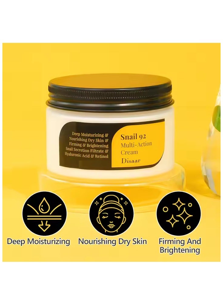 Disaar Snail 92 Multi Action Cream 120 gm - Image 2